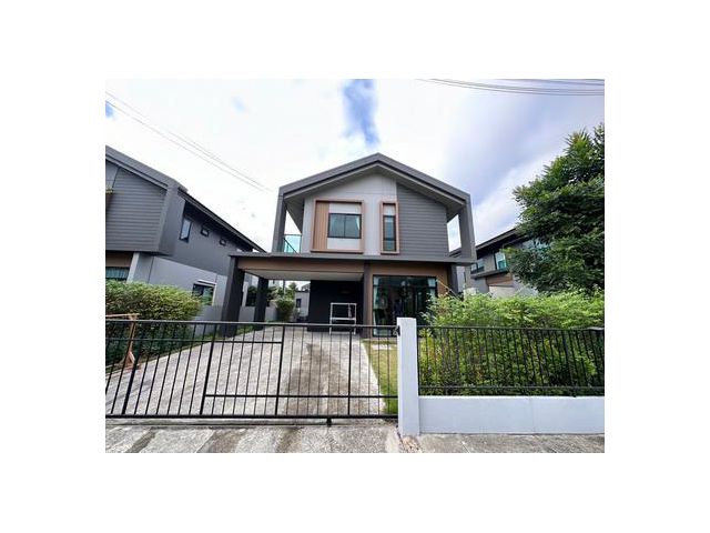 ขายบ้านเดี่ยว คณาสิริ ราชพฤกษ์ 346 โครงการใหม่ของ แสนสิริ บ้านสวย สไตล์ทันสมัย