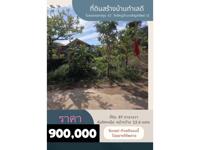 ขายที่ดินในซ.ชยางกูร