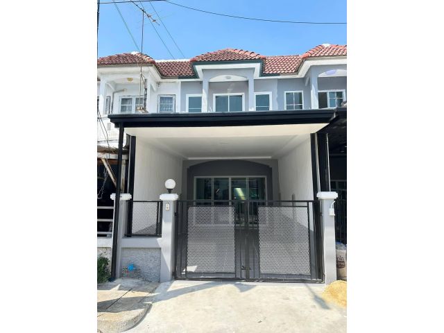 ทาวน์เฮ้าส์ 2 ชั้น ถนนเมน ใกล้โรงไฟฟ้าไทรน้อย #หมู่บ้านเอเชียโฮมทาวน์3 หมู่บ้านติดถนน บางกรวย-ไทรน้อย  ใกล้แหล่งชุมชน