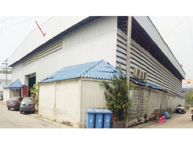 ขายโรงงานเนื้อที่ 300 ตร.ว. ทำเลพระสมุทรเจดีย์ แปลงมุม ติดถนน 3 ด