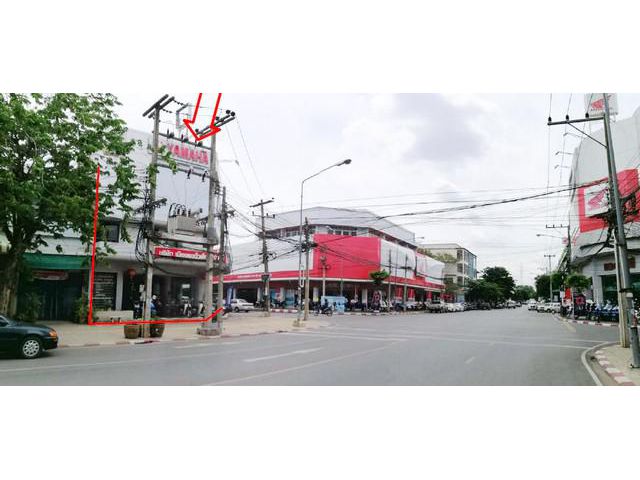 ขายโชว์รูมรถ และที่พักอาศัย ทำเลดีติดถนนใกล้เซ็นทรัลขอนแก่น