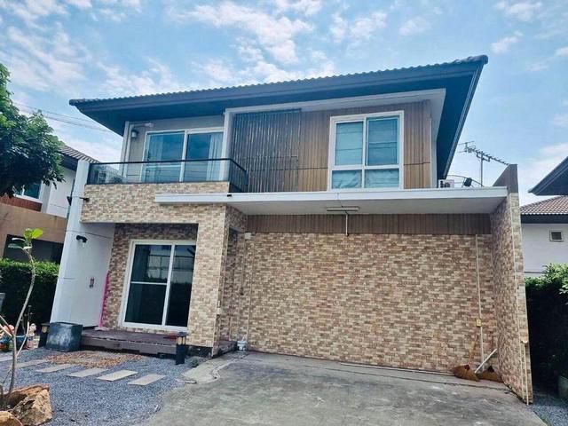 POR2257 ให้เช่า บ้านเดี่ยว 2 ชั้น บ้านมัณฑนา เลค วัชรพล Mantana
