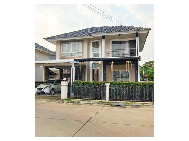 R7 บ้านเดี่ยวหลังใหญ่ กาญจน์กนกวิลล์ 17 สันนาเม็ง บรรยากาศ เงียบส