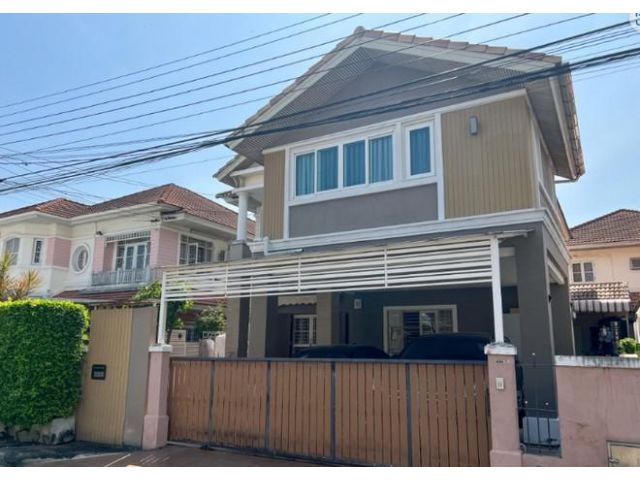 ขายบ้านเดี่ยว ย่านแคราย โครงการชวนชื่น ใกล้MRTแยกนนทบุรี