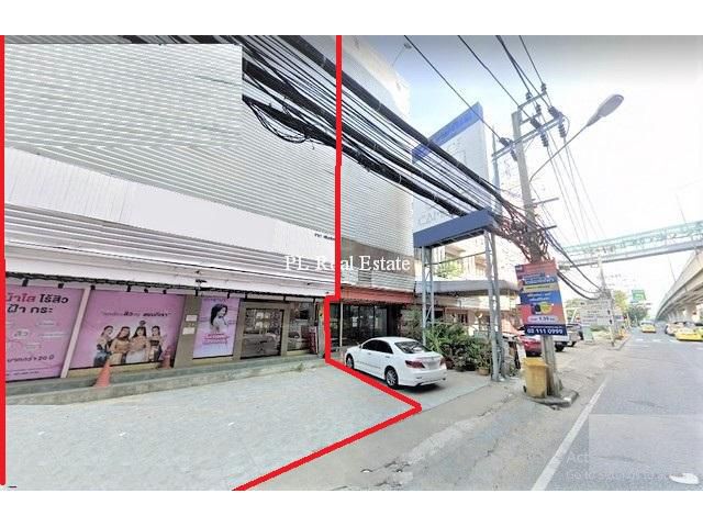 ให้เช่าอาคาร 1 ชั้นครึ่ง 270 ตรม. ติดถนนศรีนครินทร์ ติดรถไฟฟ้า