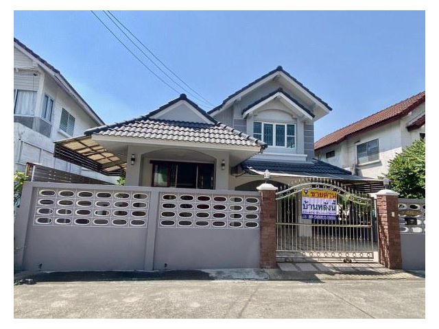ขายบ้านเดี่ยว 2 ชั้น ซอยเลี่ยงเมืองปากเกร็ด31 (รหัสทรัพย์ 202313) ถ.เลี่ยงเมืองปากเกร็ด