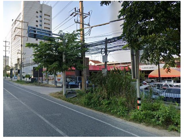 ขายที่ดินติดถนนบางนา-ตราด ขาออก กม.5 เนื้อที่ 2.5ไร่ ที่ดินติดถนนบางนาตราดช่วงต้นๆ ใกล้แยกวัดศรีเอี่ยมเซ็นทรัลบางนา เหมา