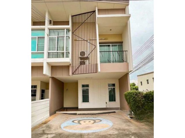 บ้านให้เช่า ฮาบิทาวน์-โฟลด์ ติวานนท์-แจ้งวัฒนะ ทาวน์โฮม  หลังมุม