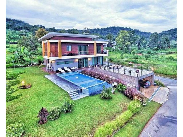 ขายบ้านพักตากอากาศ Pool Villa ในโครงการภูภัทรา 3 เขาใหญ่ Brownie mountain เขาใหญ่ ขนาดที่ดิน 308.7 ตรว พื้นที่ใช้สอยเฉพา