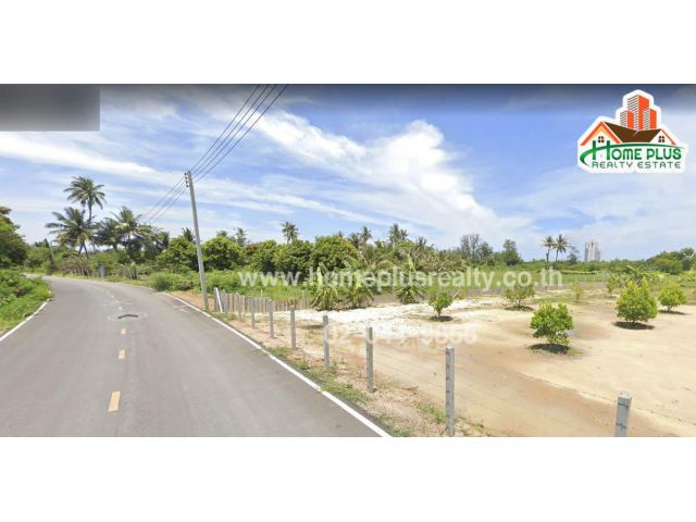 ที่ดินตำบลชะอำ อำเภอชะอำ เพชรบุรี เนื้อที่ 2 ไร่ (ใกล้วัดห้วยมงคล)