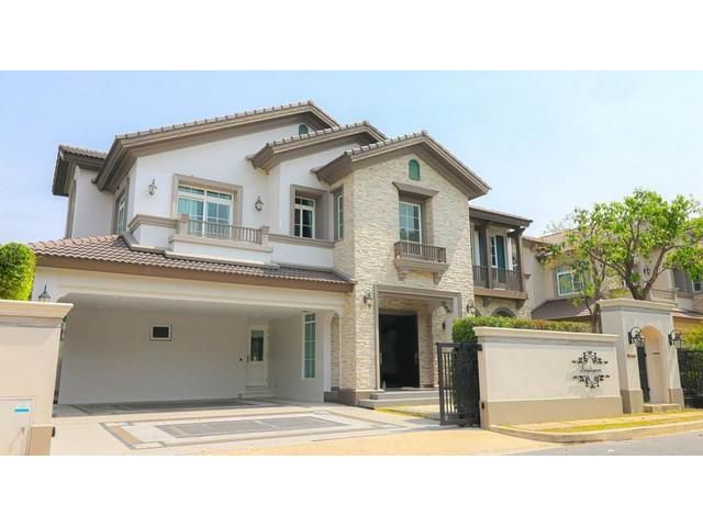 PPL13 ขาย ให้เช่า บ้านเดี่ยว นันทวัน บางนา กม.7 Nantawan Bangna km.7บ้านไซส์ M หันหน้าทิศใต้ ใกล้เมกะบางนา  Mega บางนา I