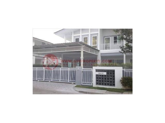 ขายบ้านเดี่ยว 2 ชั้น 103 ตร.ว หมู่บ้านฺฮาบิเทีย โมทีฟ ถนนปัญญาอินทรา เขตคลองสามวา กรุงเทพฯ