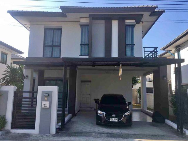 BH2072 ให้เช่าด่วน บ้านเดี่ยว โครงการบ้านฟ้ากรีนเนอรี่ ปิ่นเกล้า-