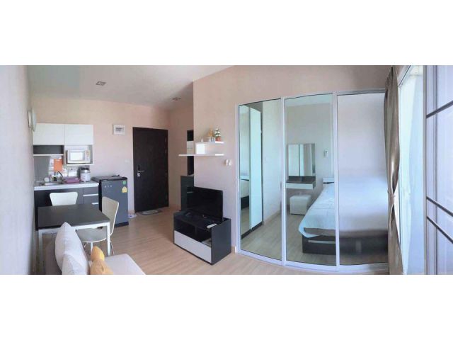 #ขายคอนโด วันพลัส คำเที่ยง อ.เมืองเชียงใหม่ เนื้อที่ 28.67 ตร.ม. ราคา 1.65 ล้าน (โอนคนละครึ่ง) พร้อมเฟอร์นิเจอร์ ชั้น 7