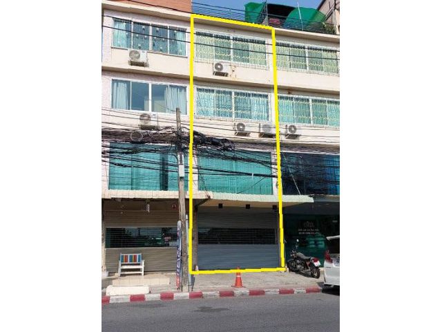 ให้เช่าอาคารพาณิชย์ 4 ชั้น ถนนประชาราษฏ์บำเพ็ญ ห้วยขวาง