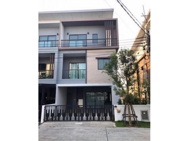 ปล่อยเช่าทาวน์โฮม 3ชั้น บ้านธนาคลัสเตอร์ บางใหญ่