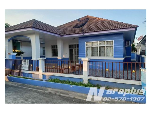 Lisitng: No.66020128 : ขายบ้านเดี่ยวชั้นเดียว ต.ลาดสวาย อ.ลำลูกกา บนเนื้อที่ขนาด 58.5 ตารางวา บ้านปรับปรุงพร้อมอยู่