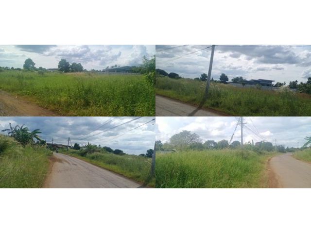 เสนอขายที่ดินเหมาะสำหรับปลูกสร้างบ้านพักอาศัย กิจการห้องพักให้เช่า ทำเลดี  เนื้อที่ 3 ไร่กว่าๆ ใกล้ตลาดสดเทศบาลท่าใหม่ อ