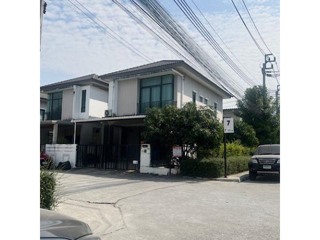 ขายบ้านแฝดสไตล์บ้านเดี่ยว หลังมุม 37.6 ตร.ว. หมู่บ้านพฤกษาวิลล์