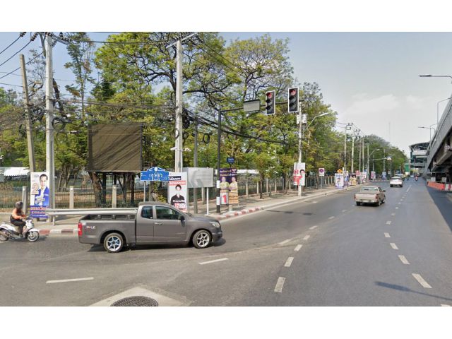 ขายที่ดินใกล้ แยกเกษตร ติดถนนใหญ่ เนื้อที่ 3 ไร่ สร้างสูงได้ ใกล้มหาวิทยาลัยเกษตร ทำเลดีมาก