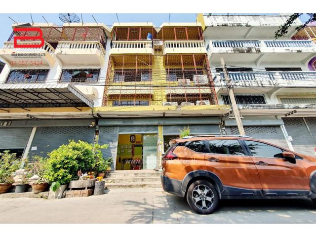 อาคารพาณิชย์ ดี เค บางบอน เนื้อที่ 57.7 ตรว. ถนนพระราม 2 เขตบางบอน