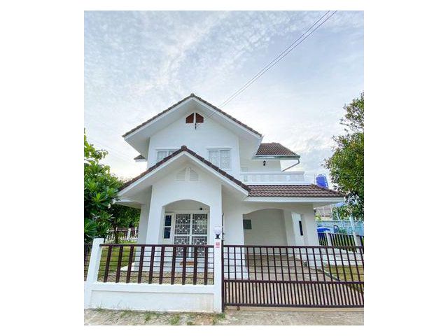 R7 บ้านในโครงการ แปลงมุม มีสวนข้างบ้านพื้นที่กว้าง  หลังบ้านไม่ติ