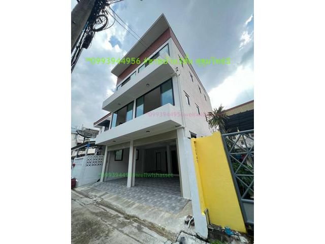 ขายบ้าน3ชั้น ซอยสุขุมวิท 65 เดินเพียว10ก้าว ถึงปากซอย