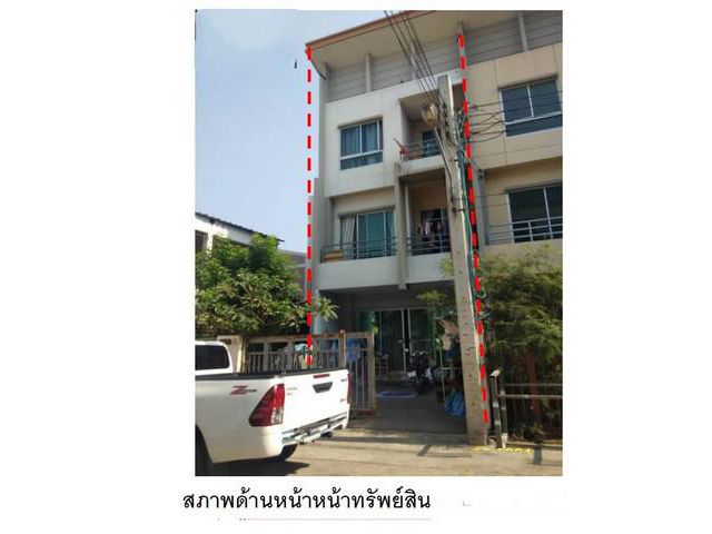 ขายทาวน์เฮ้าส์  โครงการเทมโป ทาวน์ รัตนาธิเบศร์-ไทรม้า นนทบุรี