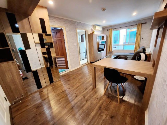 Lumpini Ville Thailand Cultural Center for rent 1 bedroom 1 bathroom 45 sqm. rental 13,500 baht/month