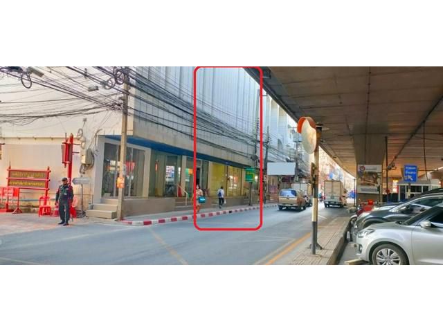 MRTเลี่ยงเมืองปากเกร็ด ให้เช่าอาคารพา ปากเกร็ด 2คูหา