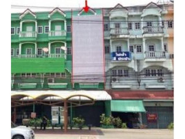 ขายอาคารพาณิชย์ 4 ชั้น มีชั้นรอย สามพราน-นครปฐม