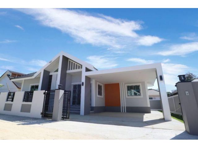 #ขายบ้านสารภี บ้านสร้างใหม่ เนื้อที่ 66 - 125.7 ตร.ว. ราคา 2.45 - 3.25 ล้าน