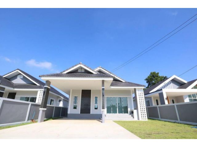 #บ้านสร้างใหม่ โซนบ้านถวาย #ขายบ้านหางดง เนื้อที่ 96 ตารางวา ราคาเพียง 2.59 ล้าน