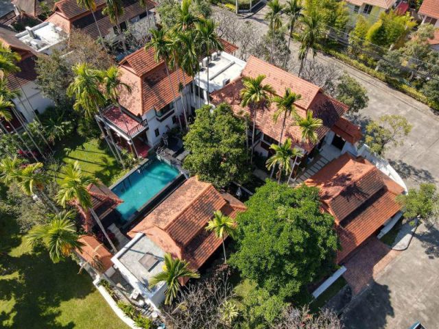 #ขายบ้านอำเภอเมืองเชียงใหม่ บ้านพูลวิลล่าในหมู่บ้านสีวลีคลองชล เนื้อที่ 209 ตร.ว. ราคา 26ล้าน