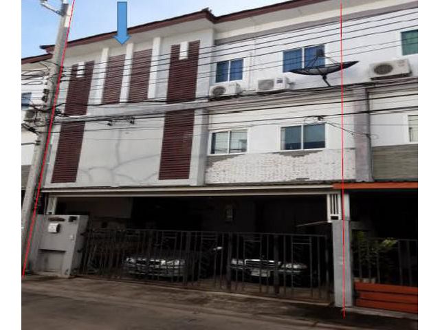 ขายทาวน์เฮ้าส์  หมู่บ้านธาราวดี ราชพฤกษ์ นนทบุรี