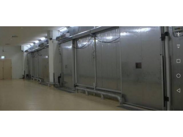 ให้เช่าห้องเย็น 18 องศา ถึง  -18  องศา พื้นที่ขนาด 700- 5,000 ตารางเมตร