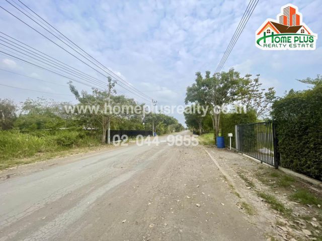 ที่ดินจัดสรร อำเภอหนองเสือ ปทุมธานี พื้นที่ 295.3 ตารางวา (ใกล้วัดป่าวิมุตตยาลัย คลอง 14)