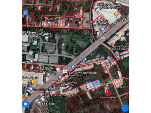 ขายด่วน️ที่ดินย่านเมืองทอง  202ตรว.   ซอยตรงข้ามรร.อัมพรไพศาล แจ้งวัฒนะ ปากเกร็ด