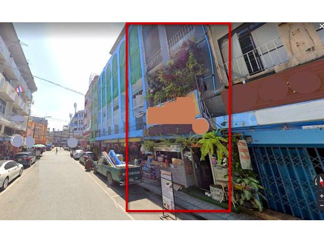 ร้าน Cafe  กาแฟ 4ชั้น ตลาดสด MRT ปากน้ำ 600 m. ให้เช่าตึกแถว