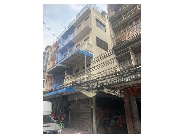 ให้เช่าอาคารพาณิชย์ 5 ชั้น ย่านไชน่าทาวน์ เยาวราช เขตสัมพันธวงศ์