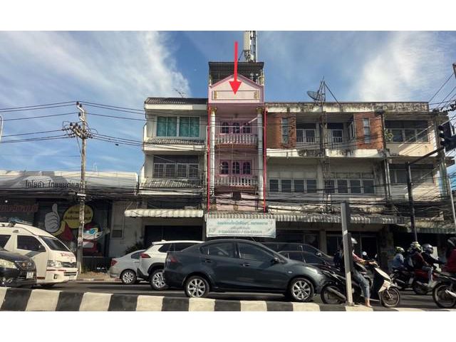 ขายอาคารพาณิชย์ 3 ชั้น ติดถนนใหญ่ อำเภอเมืองชลบุรี