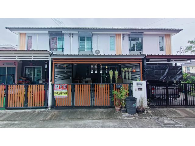 ขายทาวน์เฮ้าส์ 2ชั้น  หมู่บ้าน พฤกษา เทพารักษ์เมืองใหม่  114/2 #บางบ่อ