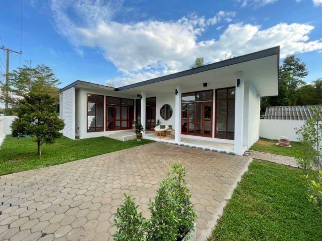 ขายบ้านดอยสะเก็ด สไตล์โมเดิร์น เนื้อที่ 60 ตร.ว. ราคา 2,650,000 บาท พื้นที่ใช้สอย 113 ตร.ม.