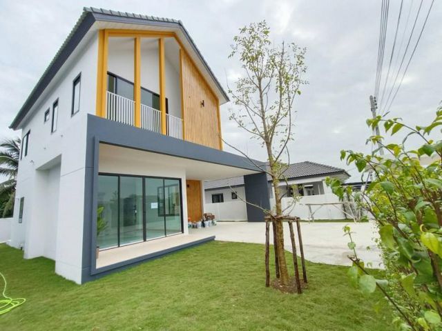 H-455-JP ขายบ้านมินิมอลนอร์ดิก สันทรายหลวง