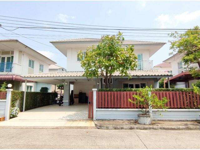 ขาย บ้านเดี่ยว Baan Kunaphat 5 123 ตรม. 52.6 ตร.วา 3 ห้องนอน 2 ห้องน้ำ สภาพเยี่ยม CCA