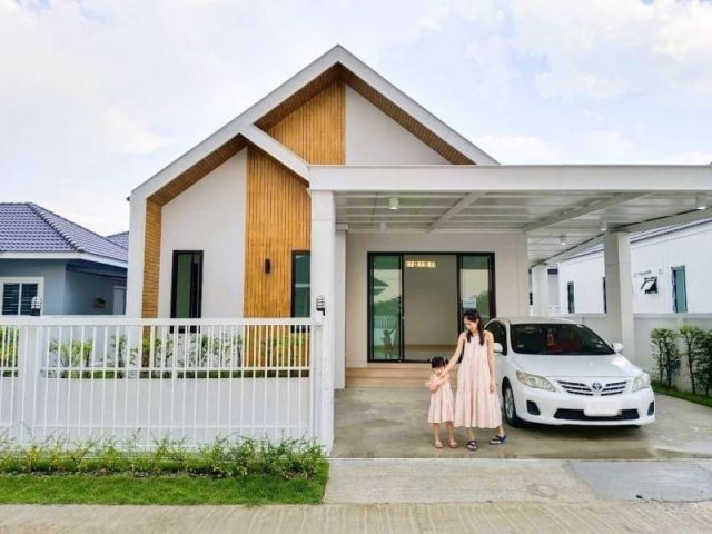 #ขายบ้านดอยสะเก็ด สไตล์ Minimal Nordic พิเศษลดอีก 100,000 บาท เหลือเพียง 1 หลังเท่านั้น