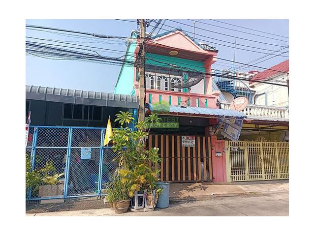 หมู่บ้านประชานิเวศน์ 3 ซ.19 PRACHANIVES 3 สามัคคี ท่าทราย ขายด่วน ทาวน์เฮ้าส์ 2 ชั้น เนื้อที่ 21 ตร.ว ต่อเติมเต็ม ทำเลดี