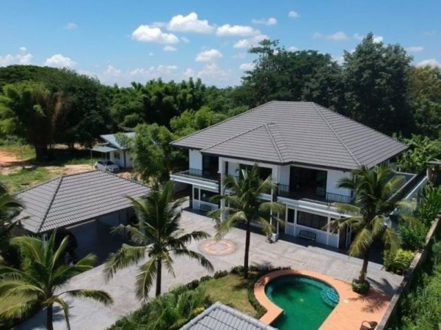 #ขายบ้านหรูพลูวิลล่า #บ้านให้เช่าสันทราย หลังมหาวิทยาลัยแม่โจ้