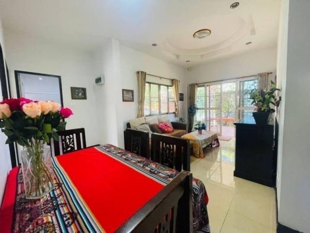 #ให้เช่าบ้านสันทราย ใกล้โอ้กะจู๋ ราคาเช่า 15,000บาท/เดือน (รวมค่าส่วนกลาง)