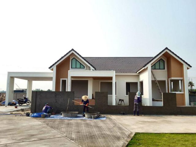 บ้านเดี่ยวสไตล์นอร์ดิกวิวทุ่งนา